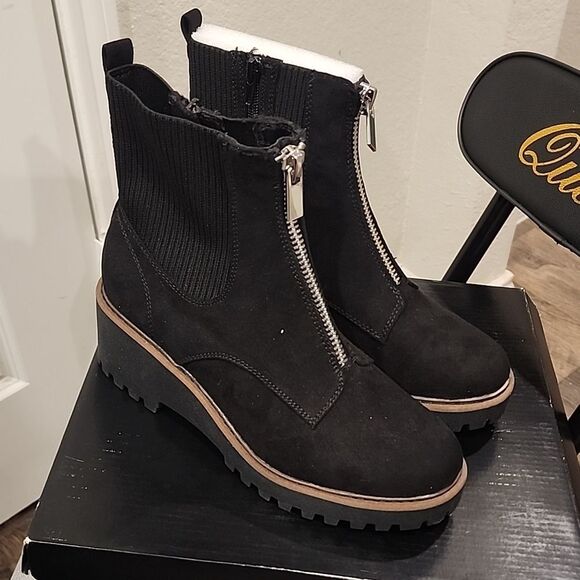 Steve Madden Harper Zip Front Boot - Picture 6 of 7